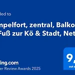 Apartmán Pempelfort, Zentral, Balkon, Zu Fuss Zur Koe & Stadt, Netflix Düsseldorf